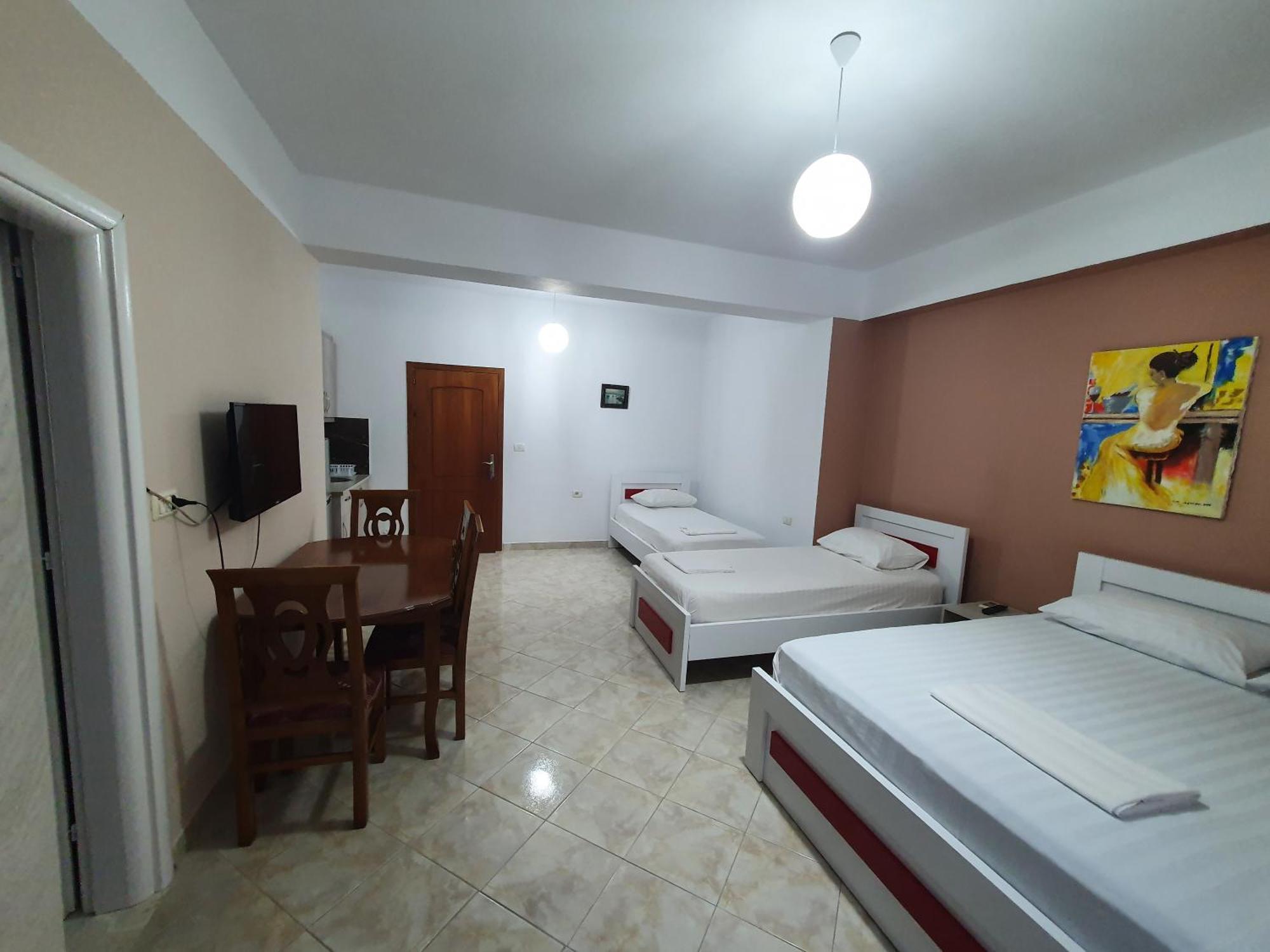 Skenderi Apartments Ksamil Pokoj fotografie